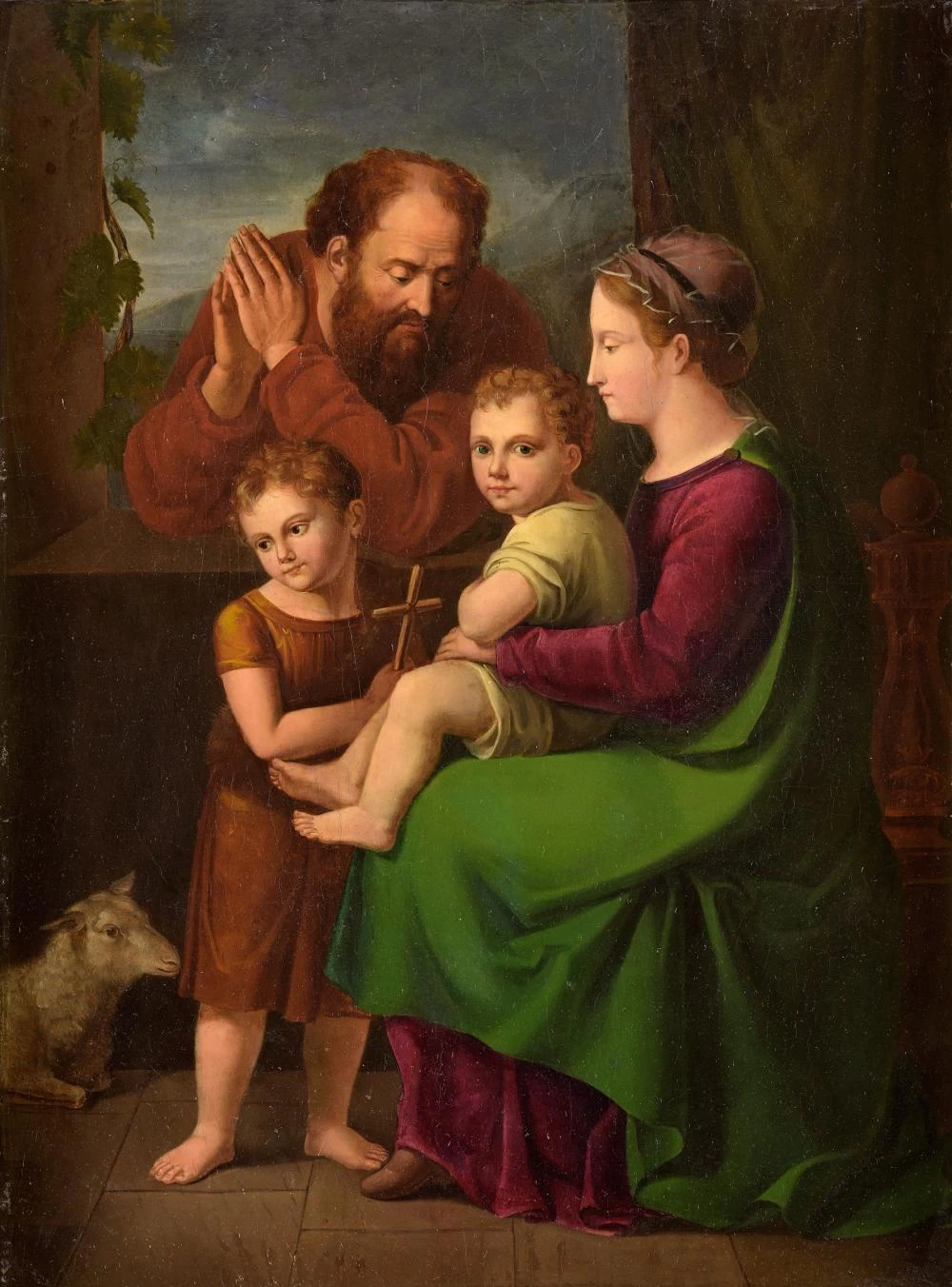 Friedrich Overbeck - La Sacra Famiglia